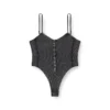 t-ley Body string en jersey côtelé marbré