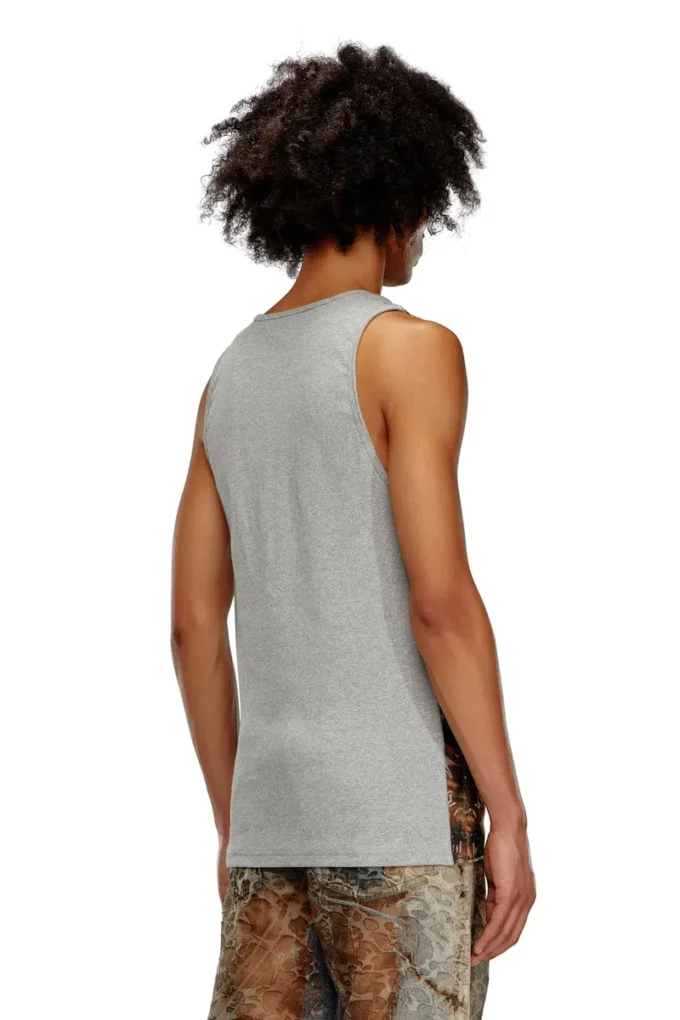 t-lifty-burn-art Débardeur en tulle avec imprimé plastique brûlé