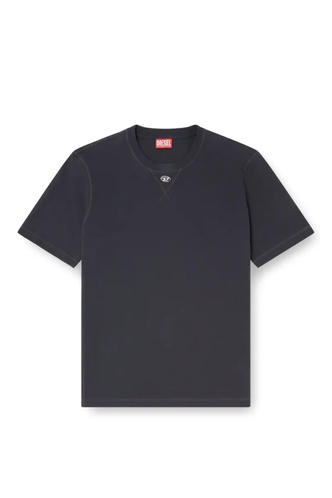 t-madjust-tr T-shirt classique à col rond et Oval D