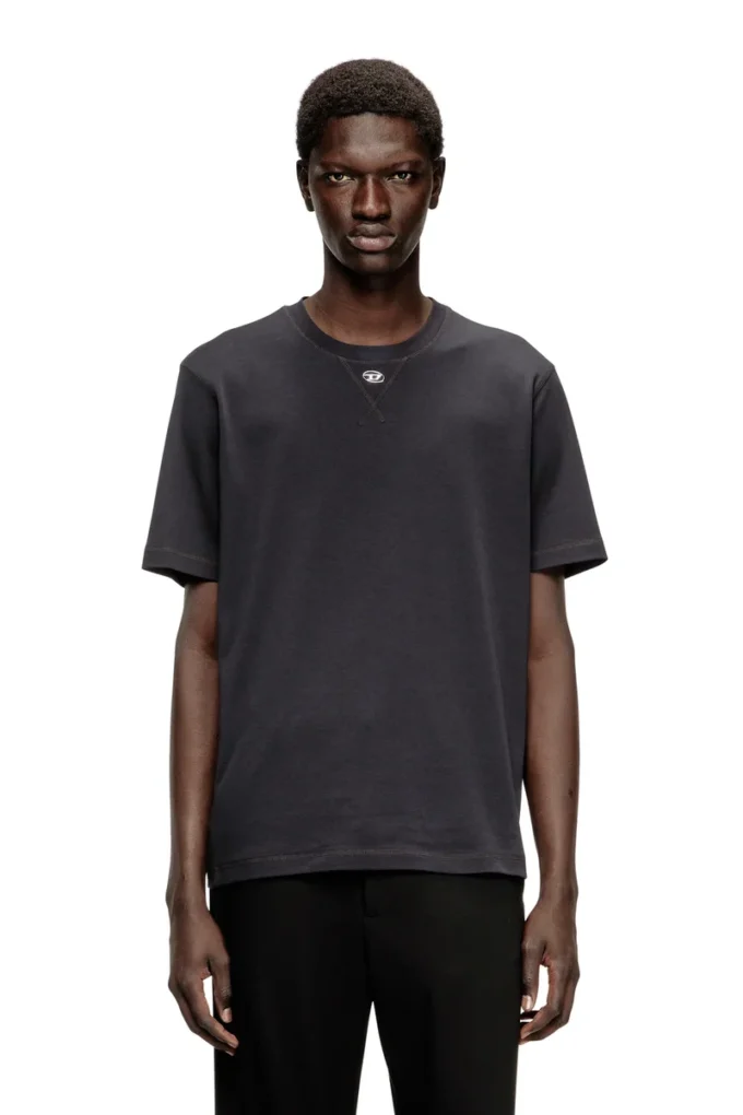 t-madjust-tr T-shirt classique à col rond et Oval D