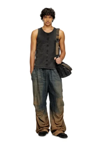 t-mely-sl Débardeur en jersey effet denim