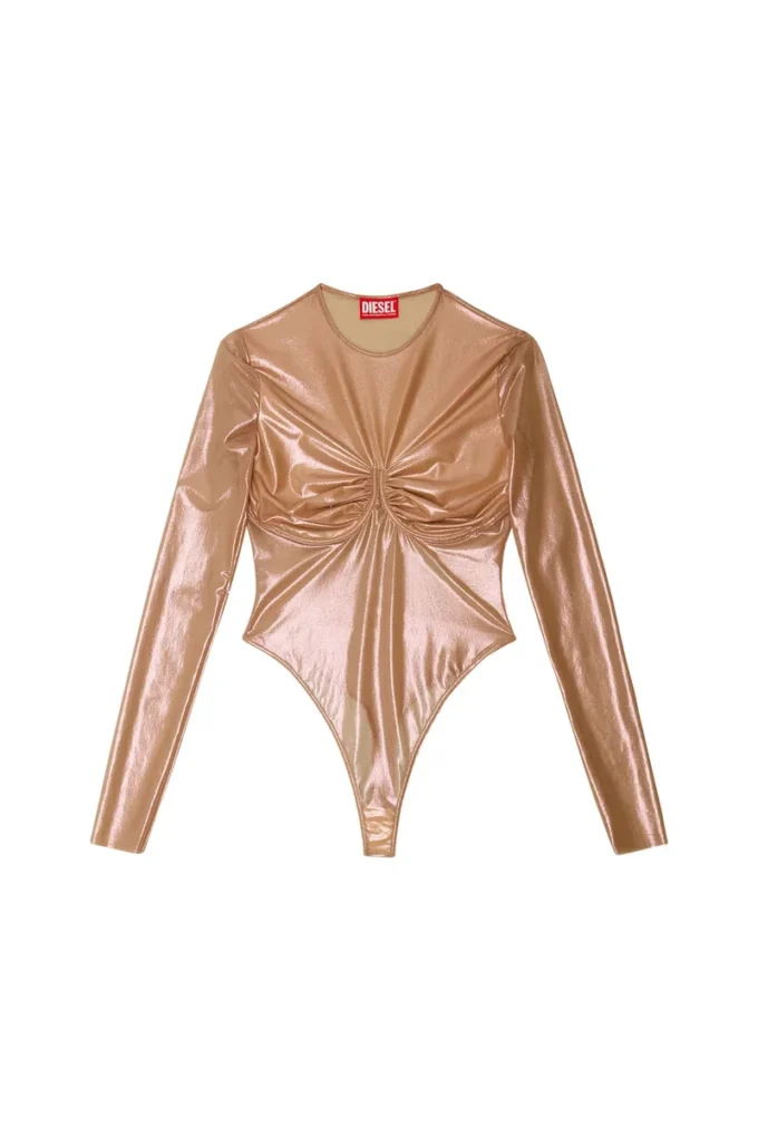 t-nikki Top en tulle métallisé avec détail soutien-gorge