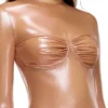 t-nikki Top en tulle métallisé avec détail soutien-gorge