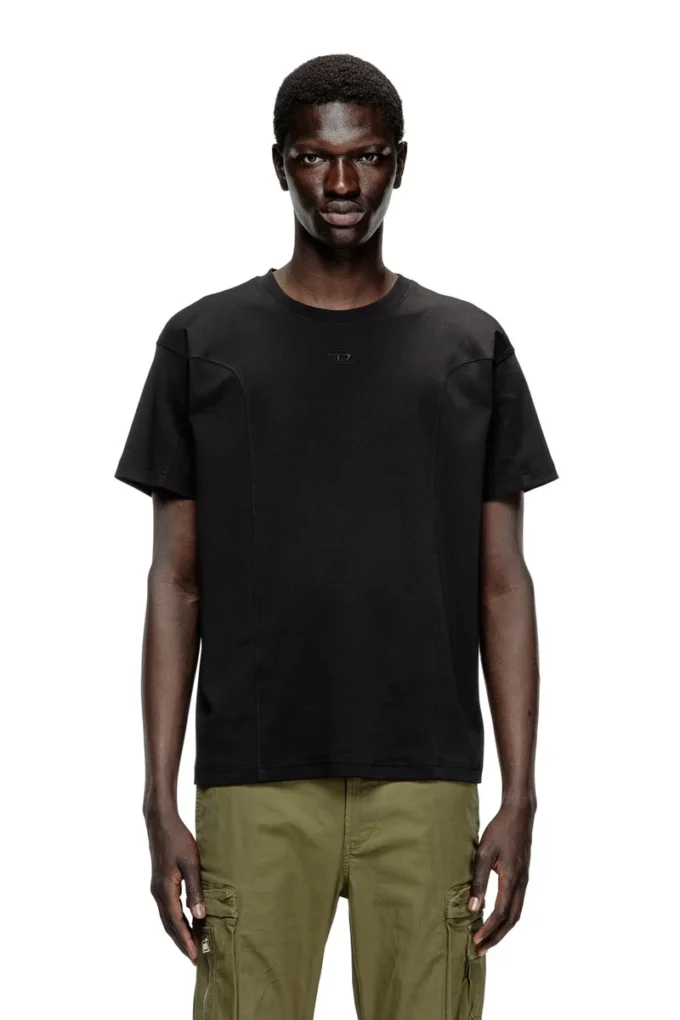 t-norm-int T-shirt à manches courtes avec empiècements