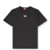 t-norm-iod T-shirt léger en coton avec logo Oval D métallisé