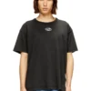 t-norm-iod T-shirt léger en coton avec logo Oval D métallisé