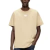t-norm-iod T-shirt léger en coton avec logo Oval D métallisé