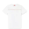 t-norm-piping T-shirt avec passepoil contrasté