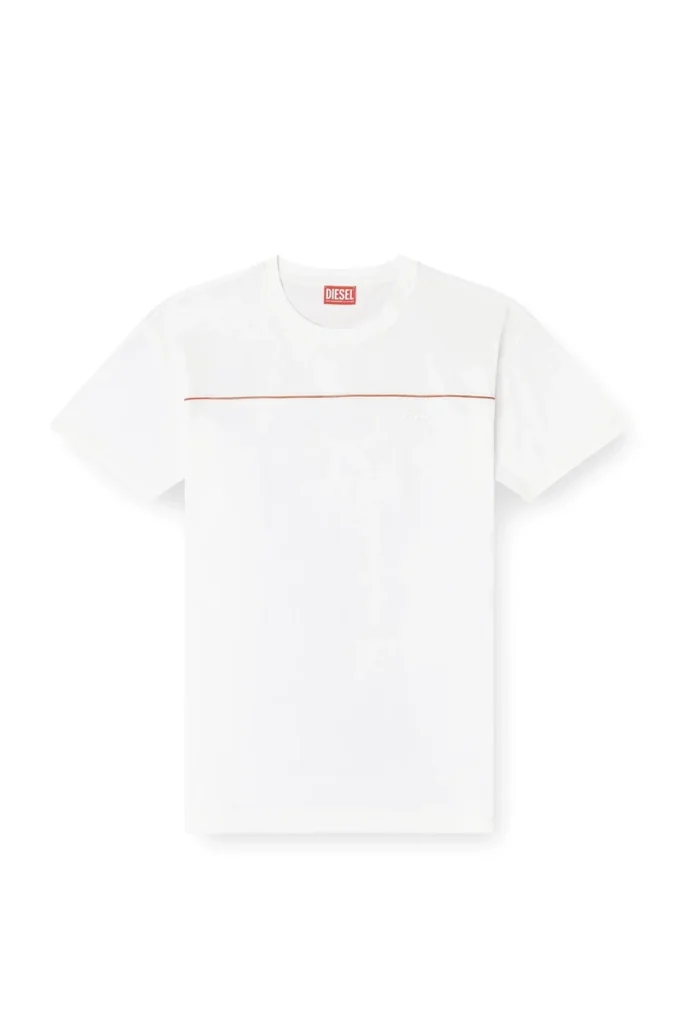 t-norm-piping T-shirt avec passepoil contrasté