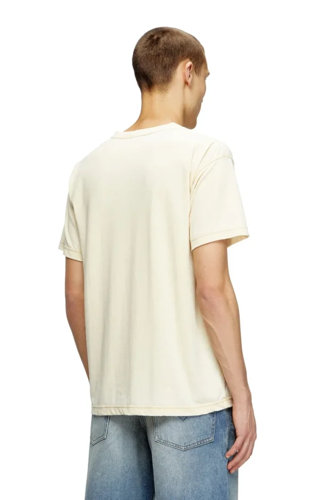 t-norm-t2 T-shirt à slogan avec effet délavé