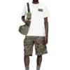 t-norm-t3 T-shirt avec patch logo camouflage