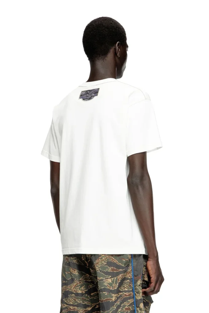 t-norm-t3 T-shirt avec patch logo camouflage