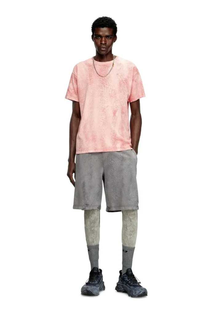 t-norm-t8 T-shirt en jersey ciré