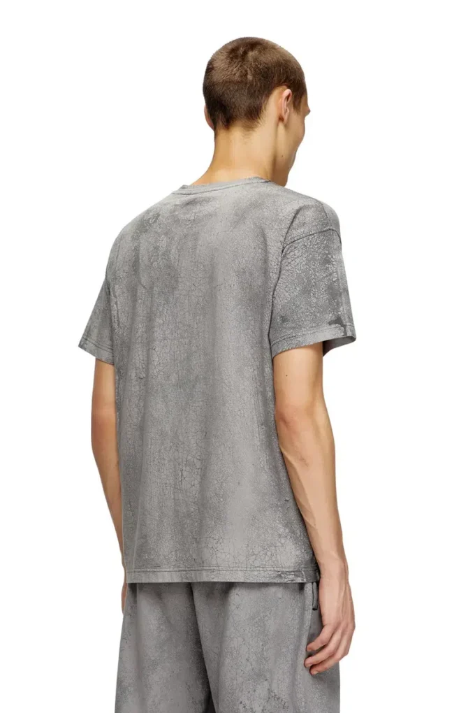 t-norm-t8 T-shirt en jersey ciré