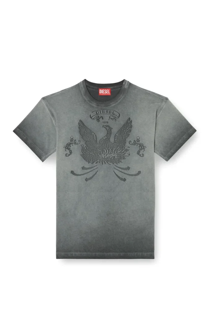 t-norm-t9 T-shirt avec phénix dévoré