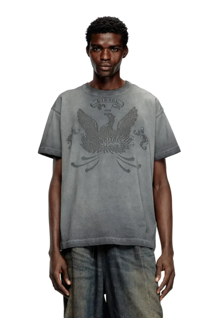 t-norm-t9 T-shirt avec phénix dévoré