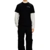 t-norm-v16 T-shirt classique en coton avec broderie Diesel