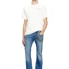 t-norm-v16 T-shirt classique en coton avec broderie Diesel