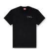 t-norm-v16 T-shirt classique en coton avec broderie Diesel
