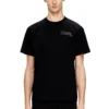 t-norm-v16 T-shirt classique en coton avec broderie Diesel