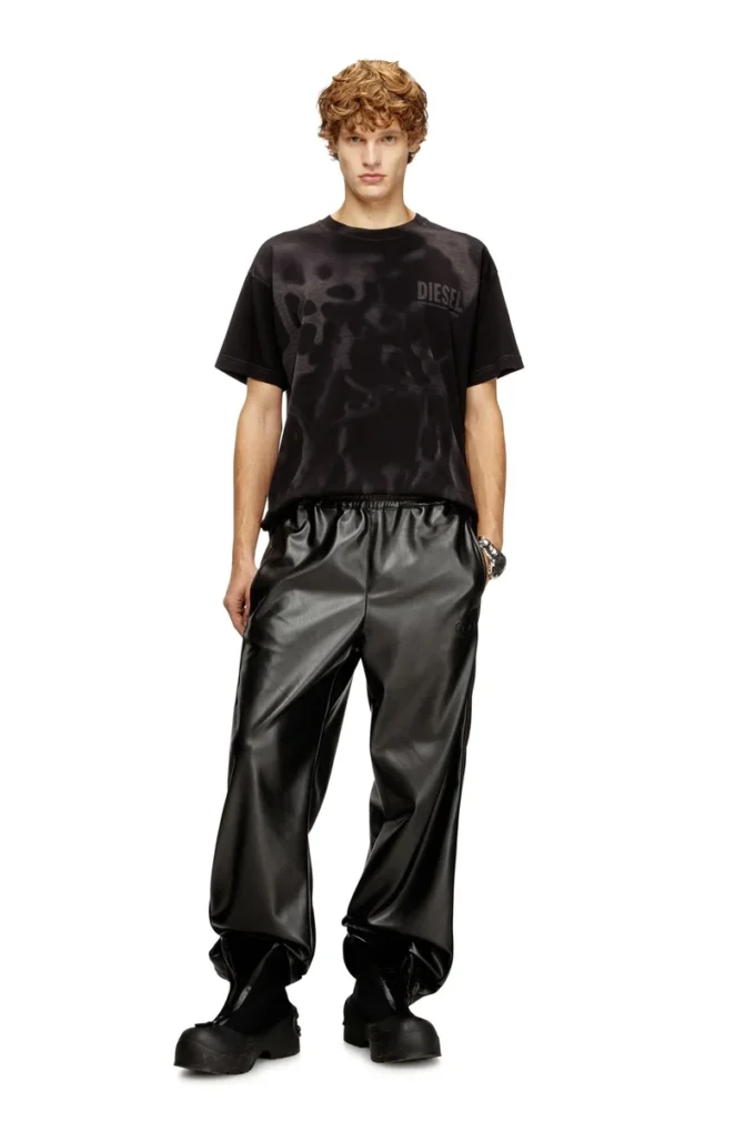 t-norm-v7 T-shirt en coton avec imprimé laser