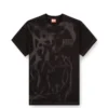 t-norm-v7 T-shirt en coton avec imprimé laser