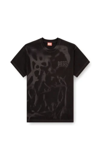 t-norm-v7 T-shirt en coton avec imprimé laser
