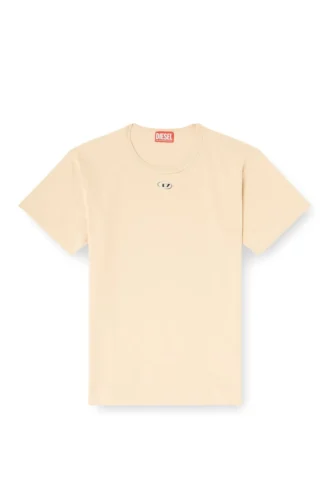 t-normy-od-s1 T-shirt en coton avec Oval D métallisé