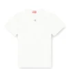 t-normy-od-s1 T-shirt en coton avec Oval D métallisé