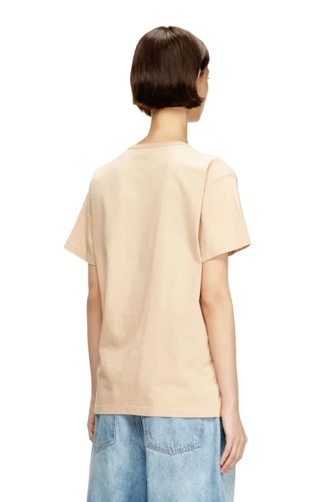 t-normy-od-s1 T-shirt en coton avec Oval D métallisé