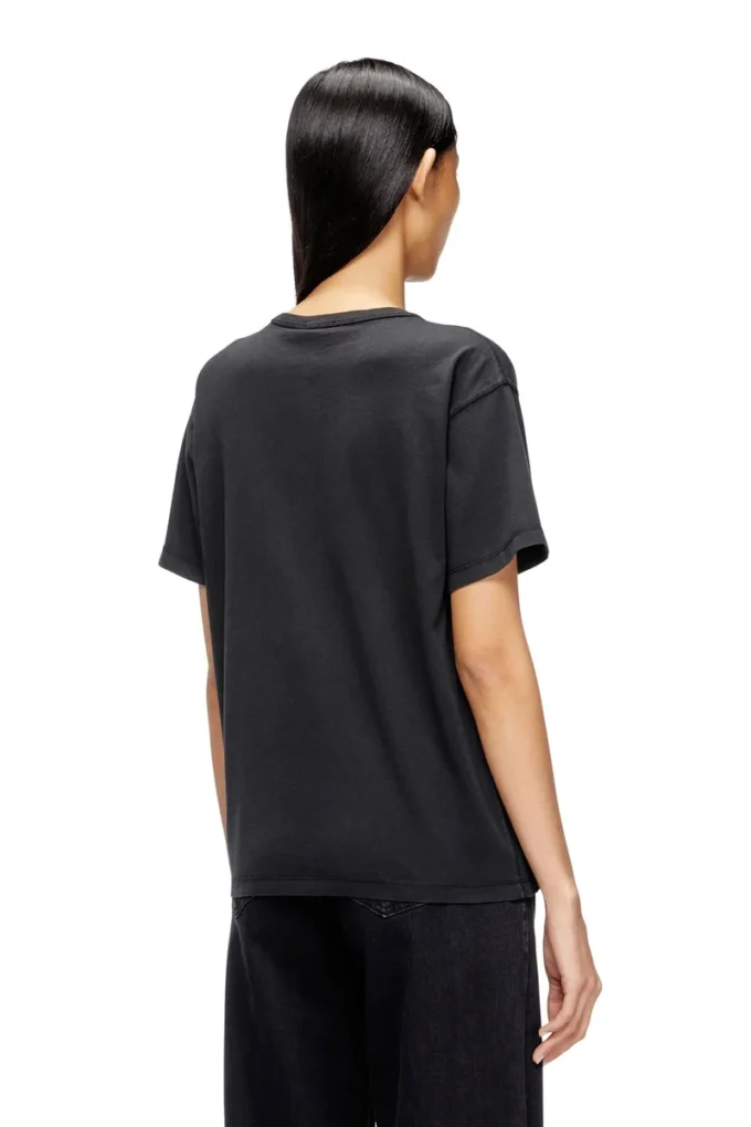 t-normy-od-s1 T-shirt en coton avec Oval D métallisé