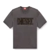 t-rawboxt T-shirt avec logo appliqué et bord brut
