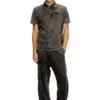 t-rejust-nc-den Polo en jersey effet denim