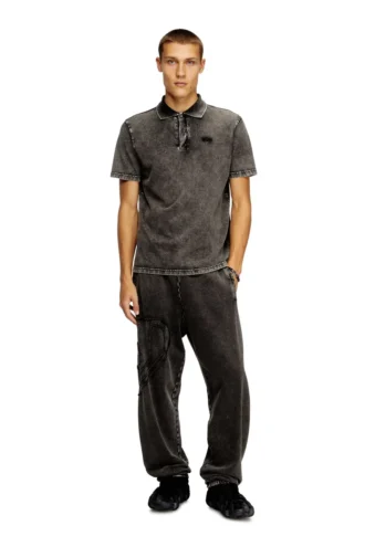 t-rejust-nc-den Polo en jersey effet denim