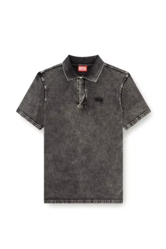t-rejust-nc-den Polo en jersey effet denim