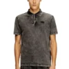 t-rejust-nc-den Polo en jersey effet denim