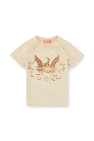 t-roweena T-shirt Phoenix avec strass