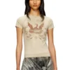 t-roweena T-shirt Phoenix avec strass