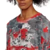 T-shirt à logo t-boxt-peel en jersey délavé
