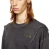 t-thug-t-shirt T-shirt à manches longues avec effet délavé