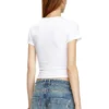 t-uncutie-long-od-q1 T-shirt slim fit avec découpe ovale D