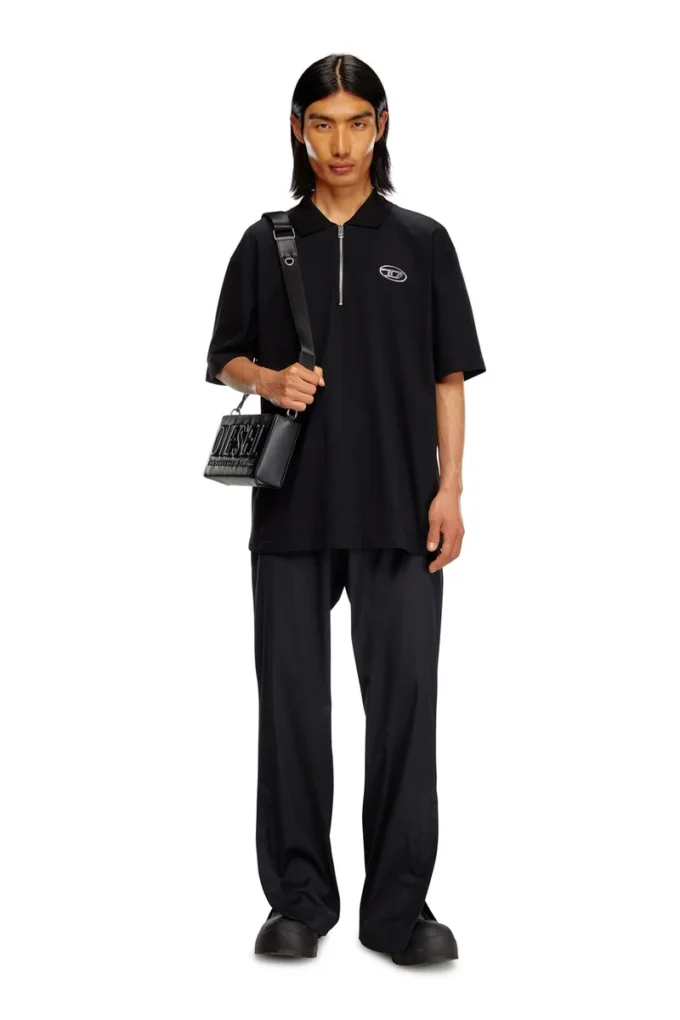 t-vor-od Polo à demi-zip