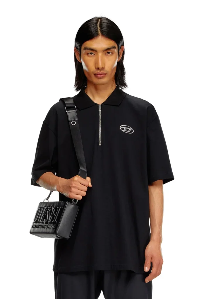 t-vor-od Polo à demi-zip