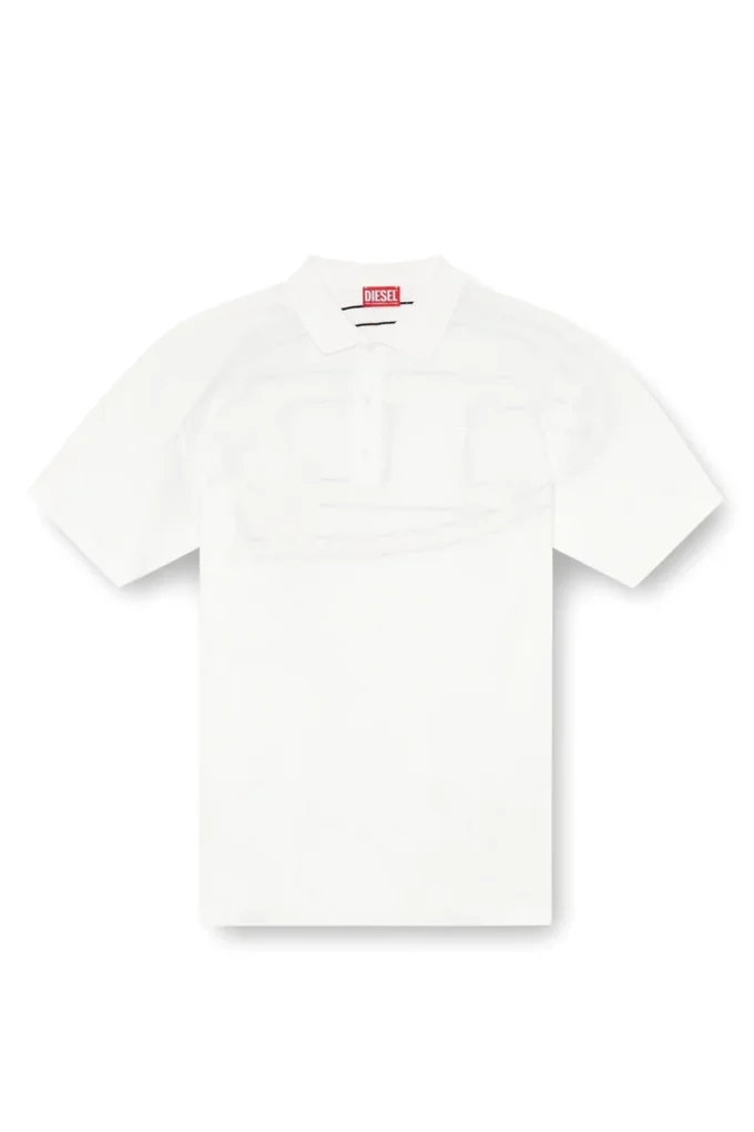 t-vort-megoval-d Polo avec broderie ovale maxi D