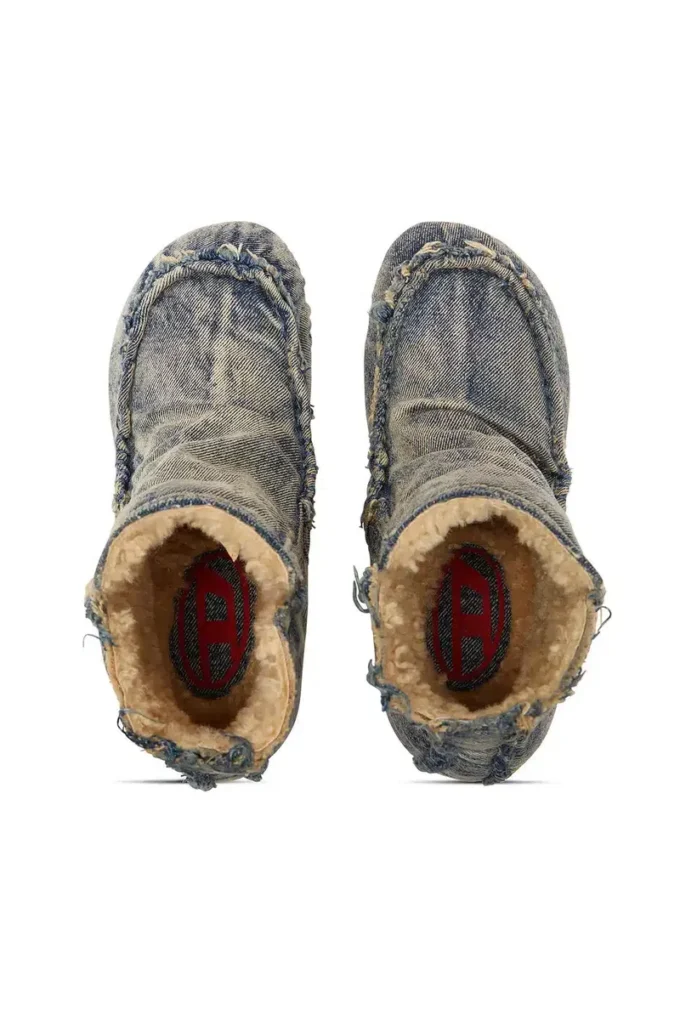 Talon d-woodstock ab D-Woodstock – Bottines en denim à talon