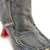 Talon d-woodstock ab D-Woodstock – Bottines en denim à talon