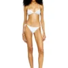 taylor-d-core Bas de bikini à imprimé vichy