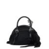 trash-d top handle Sac à main Trash-D-Bandana en jersey et cuir