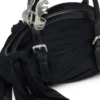 trash-d top handle Sac à main Trash-D-Bandana en jersey et cuir