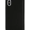 Étui folio 2 en 1 Diesel pour iPhone XS et iPhone X Étui en cuir noir avec logo imprimé et estampé, iPhone XS et X